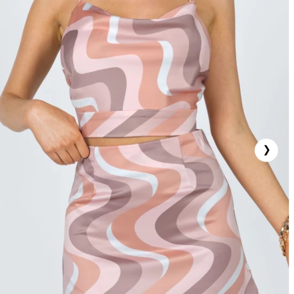 Bizzare Mini Skirt Pink - Princess Polly - Picture 3 of 5